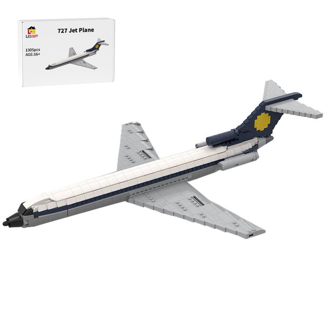 MOC - 108472 727 Jet Plane - LesDiy - 
