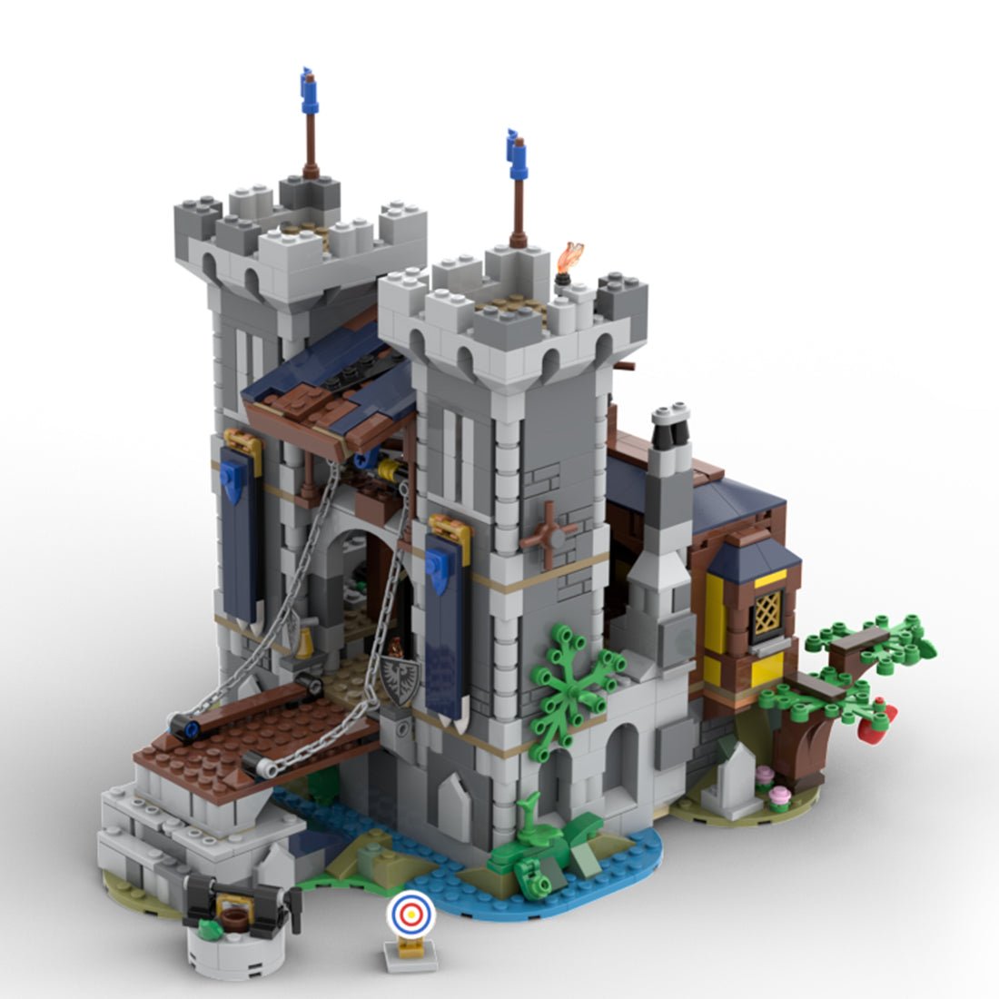 MOC-108731 Black Falcon's Fort | LesDiy