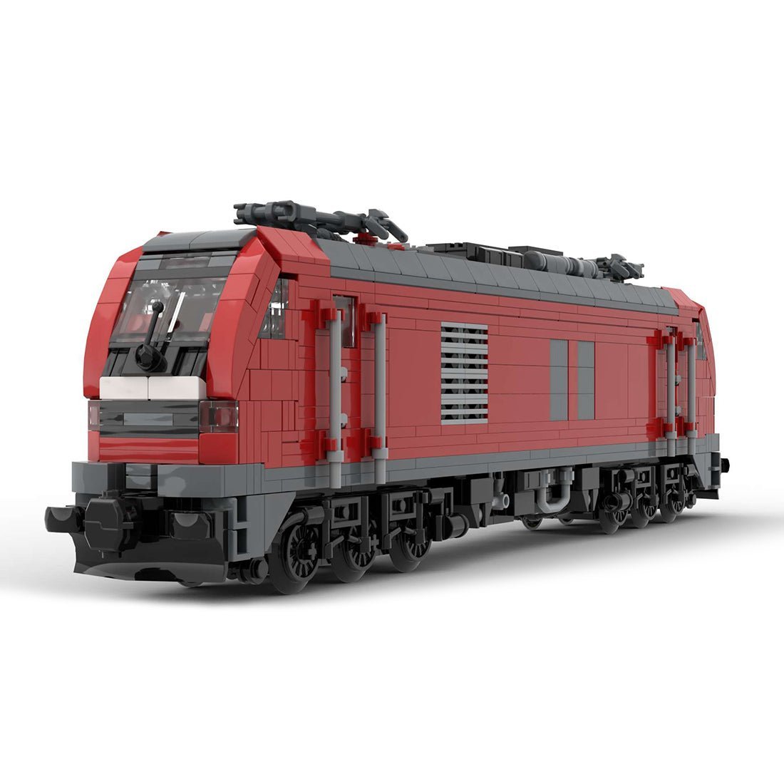 MOC - 108758 Rail Transit Trains Model - LesDiy - Locomotive