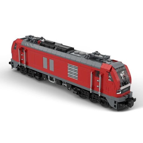 MOC - 108758 Rail Transit Trains Model - LesDiy - Locomotive
