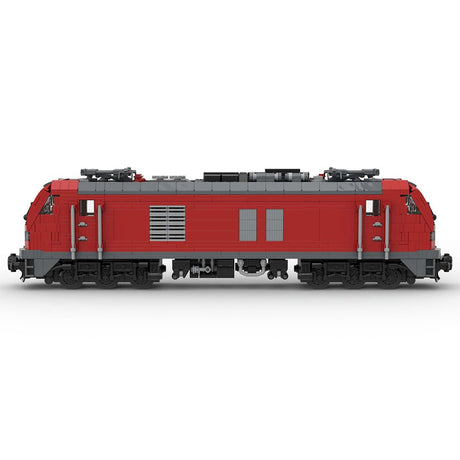 MOC - 108758 Rail Transit Trains Model - LesDiy