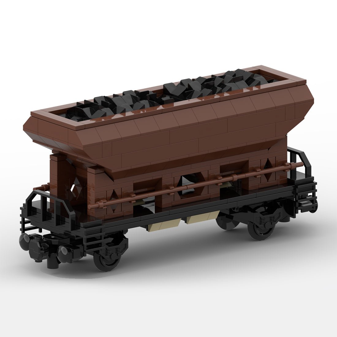 MOC-108963 BR150 Coal Wagon Train Model | LesDiy