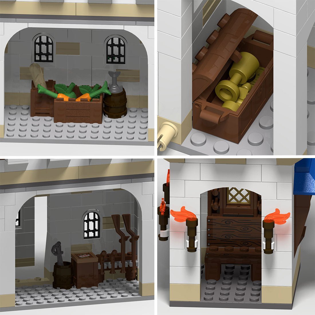 MOC - 109026 English Fort - LesDiy - 