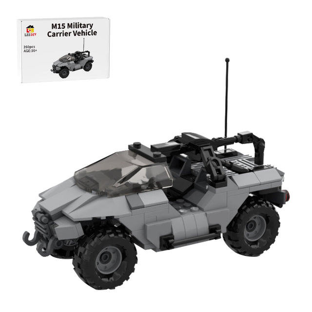 MOC - 109062 M15 Military Carrier Vehicle Model - LesDiy - 