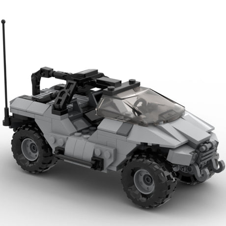 MOC - 109062 M15 Military Carrier Vehicle Model - LesDiy - 