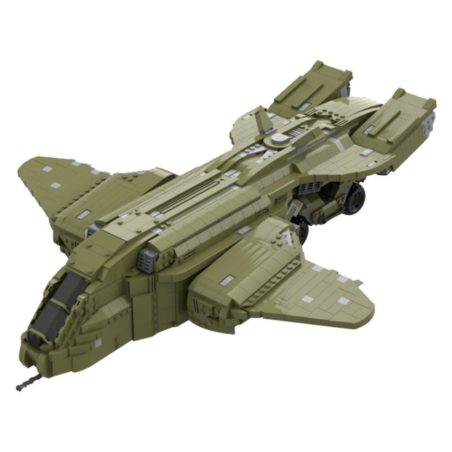 MOC - 109063 D77 Troop Carrier Vehicle Model - LesDiy - MOC