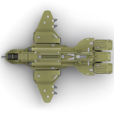 MOC - 109063 D77 Troop Carrier Vehicle Model - LesDiy - MOC