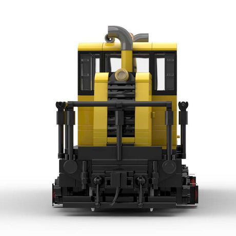 MOC - 110374 Tacoma and Eastern GE 45 Ton Switcher Building Blocks - LesDiy - Locomotive