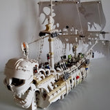 MOC-110420 The Terrifying Charon's Chest Pirate Ship Building Blocks-LesDiy-MOC-