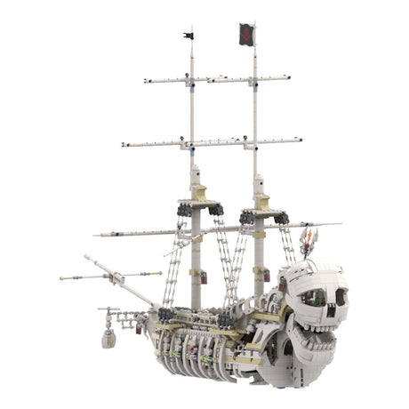 MOC-110420 The Terrifying Charon's Chest Pirate Ship Building Blocks-LesDiy-MOC-