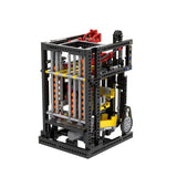 MOC-111898 Vertical Ball Clock Building Blocks-LesDiy-MOC-