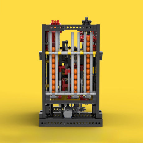 MOC-111898 Vertical Ball Clock Building Blocks-LesDiy-MOC-
