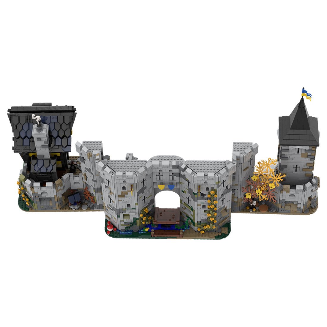 MOC - 113094 Black Falcon's Fortress - LesDiy