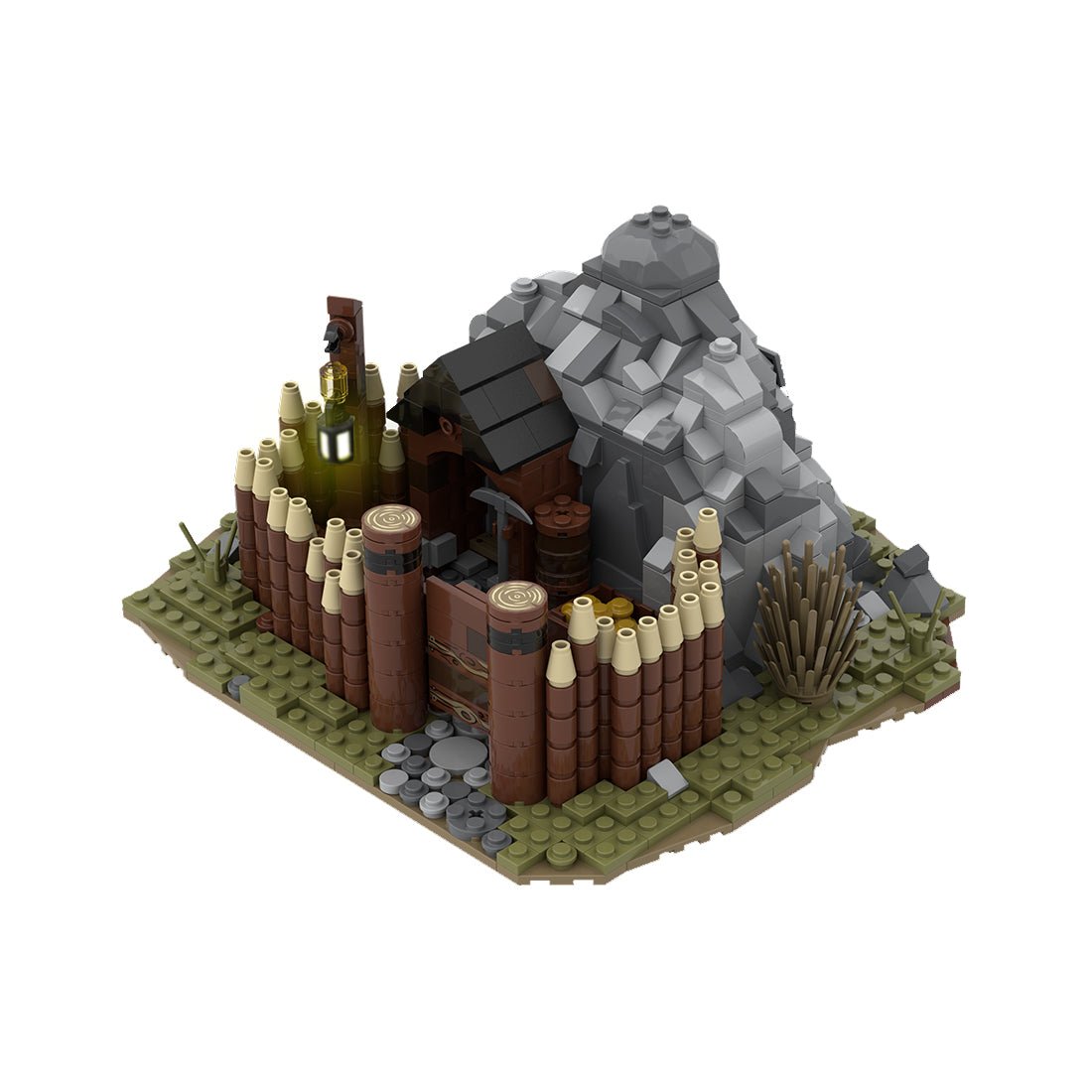 MOC - 114319 Medieval Gold Mine - LesDiy