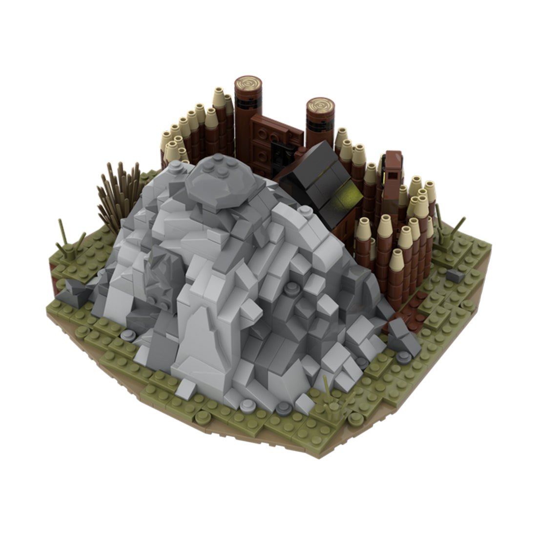 MOC - 114319 Medieval Gold Mine - LesDiy