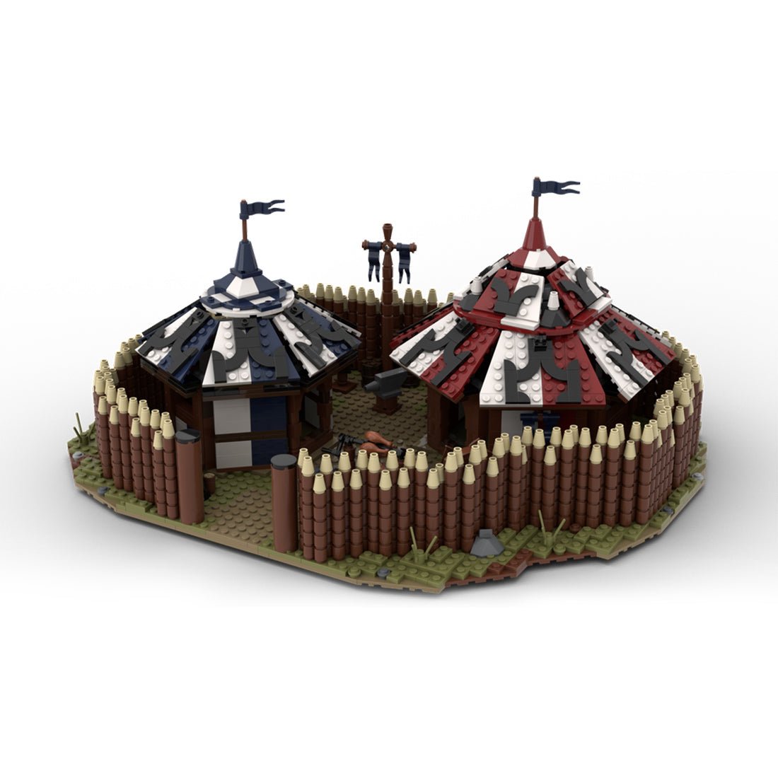 MOC - 114605 Medieval Mercenary Camp - LesDiy - 