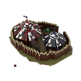 MOC - 114605 Medieval Mercenary Camp - LesDiy - 