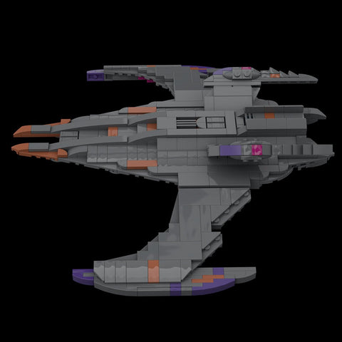 MOC - 115454 Battlecruiser Model Spaceship Building Blocks - LesDiy - 