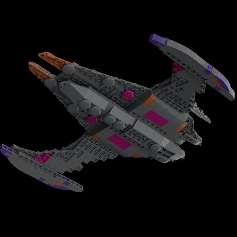 MOC - 115454 Battlecruiser Model Spaceship Building Blocks - LesDiy - 