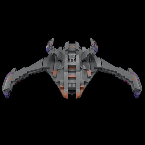 MOC - 115454 Battlecruiser Model Spaceship Building Blocks - LesDiy - 