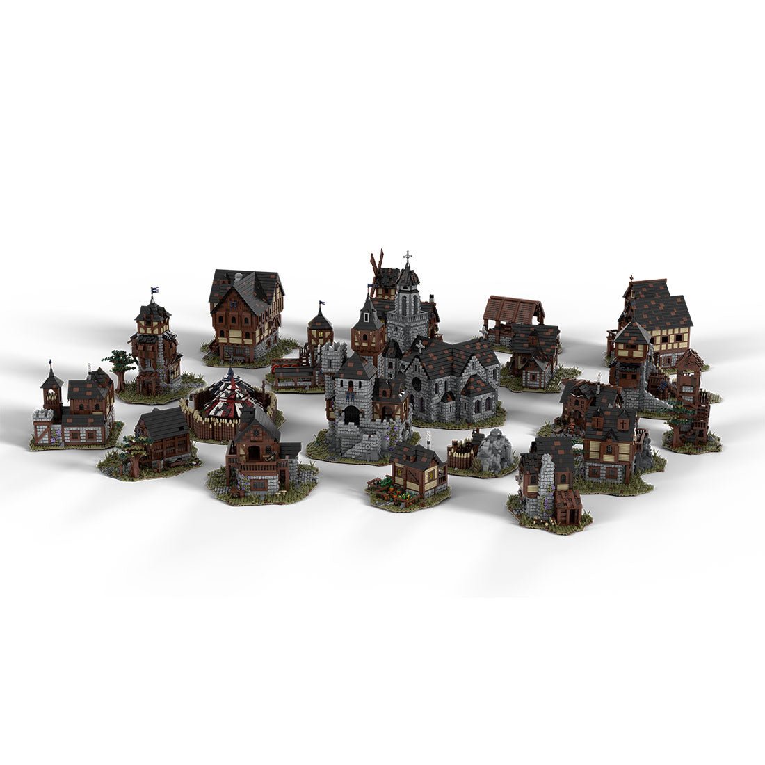 MOC - 115645 Medieval Village - LesDiy - 