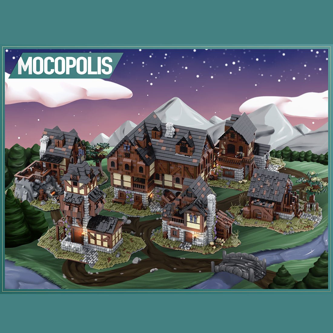 MOC - 115645 Medieval Village - LesDiy - 