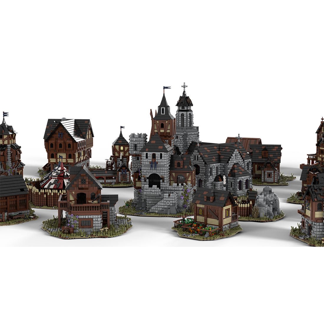 MOC - 115645 Medieval Village - LesDiy - 