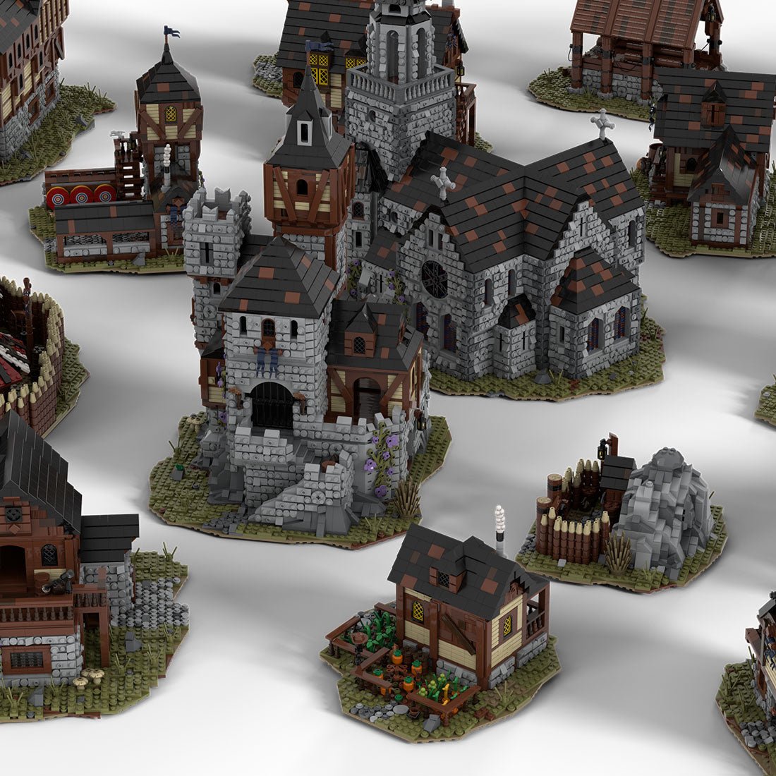 MOC - 115645 Medieval Village - LesDiy - 