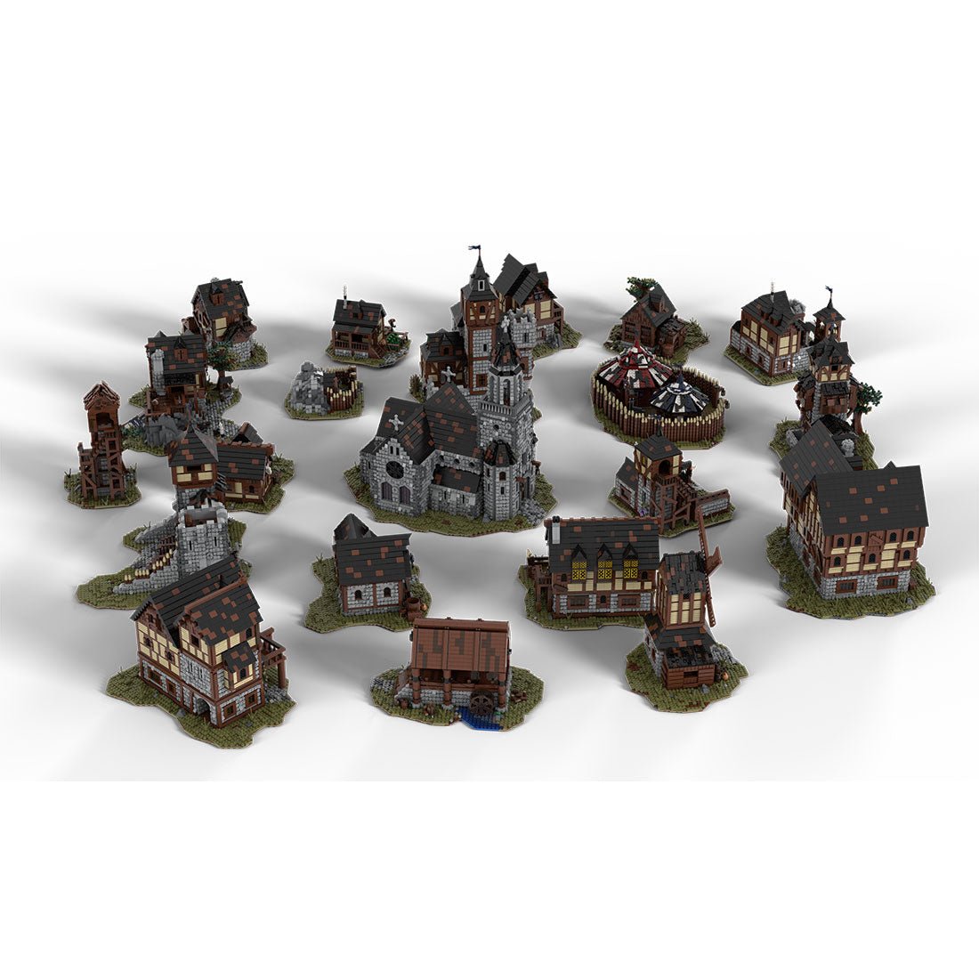 MOC - 115645 Medieval Village - LesDiy - 