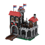 MOC - 116972 Medieval Castle Building Blocks - LesDiy - 
