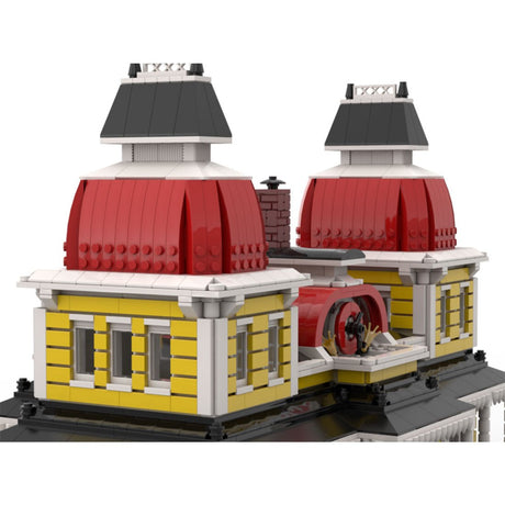 MOC - 117038 Village Central Station - LesDiy - 