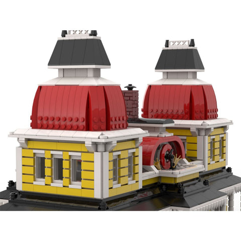 MOC - 117038 Village Central Station - LesDiy - 