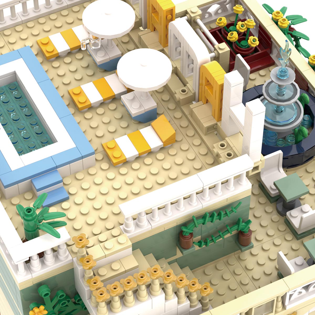 MOC - 117060 The Turkish Hamam Building Blocks - LesDiy - 