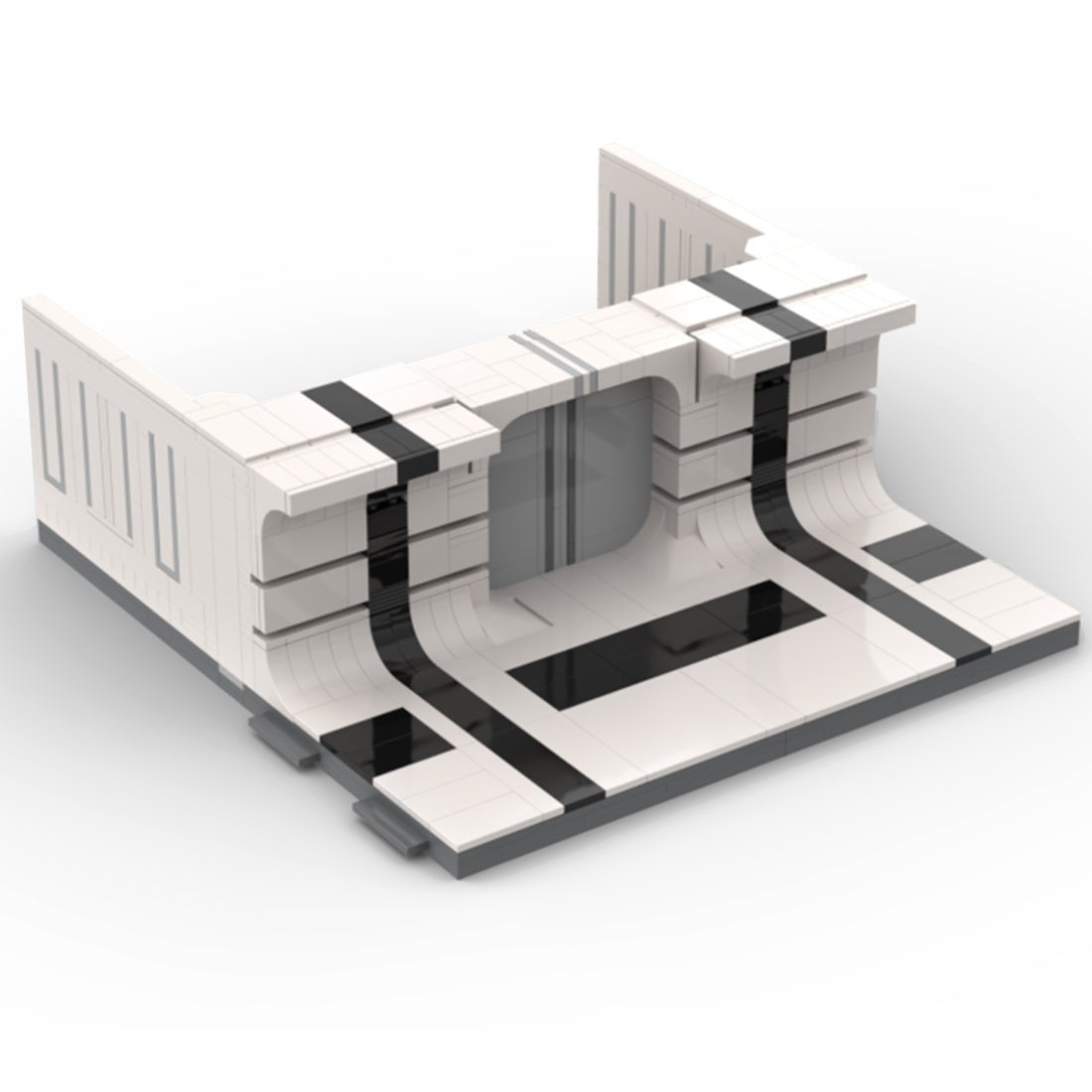 MOC - 117076 Military Modular Rest Room Building Blocks - LesDiy - 