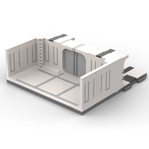 MOC - 117076 Military Modular Rest Room Building Blocks - LesDiy - 