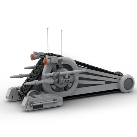 MOC - 117082 Sci - fi Military Snail Tank Model - LesDiy - 