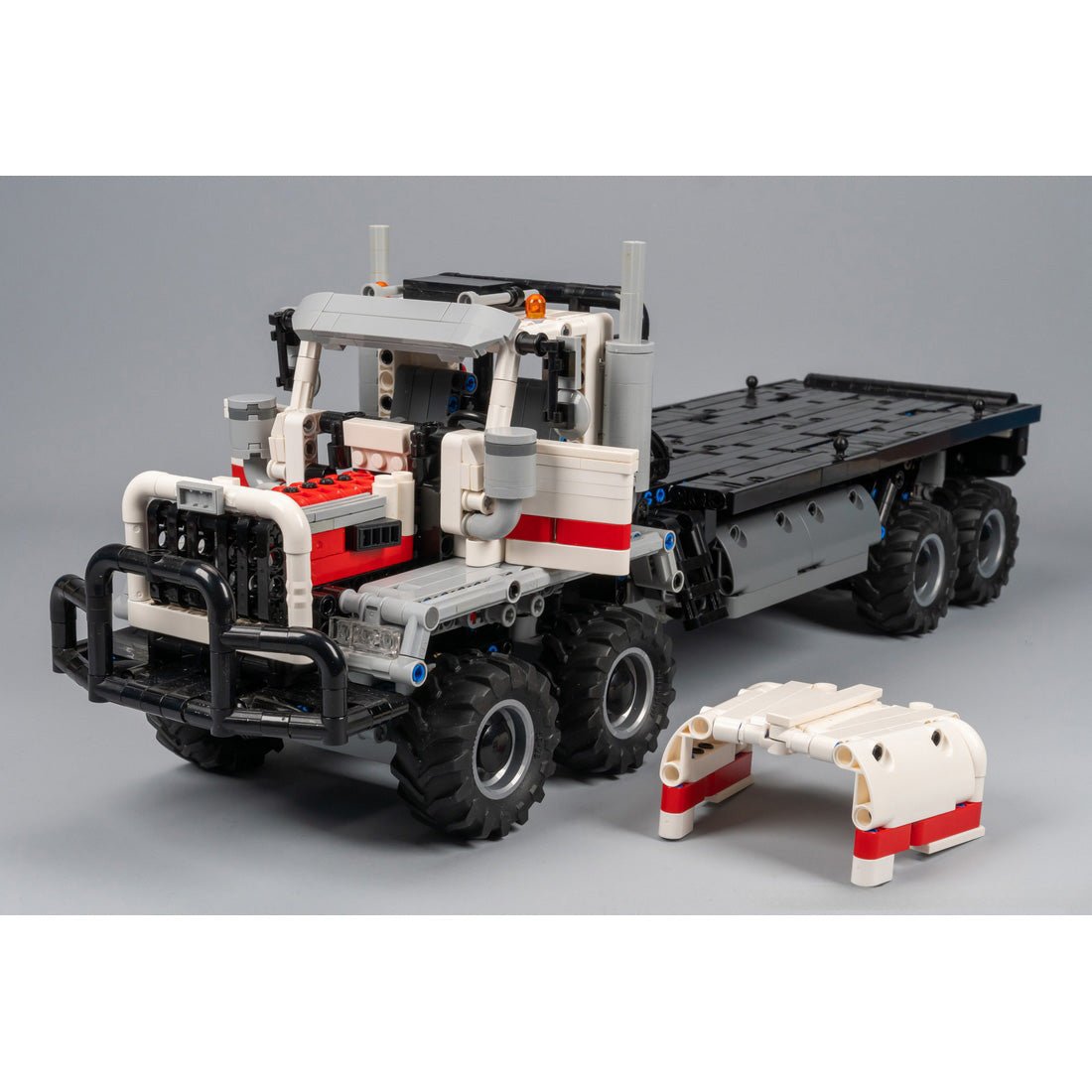 MOC-117722 Western Star 6900 TwinSteer RC Truck Building Blocks-LesDiy-MOC-