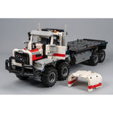 MOC-117722 Western Star 6900 TwinSteer RC Truck Building Blocks-LesDiy-MOC-