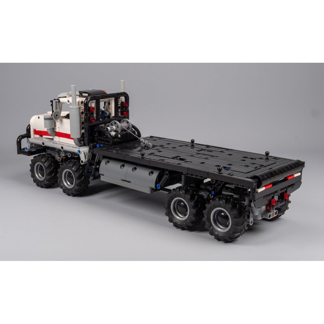 MOC-117722 Western Star 6900 TwinSteer RC Truck Building Blocks-LesDiy-MOC-