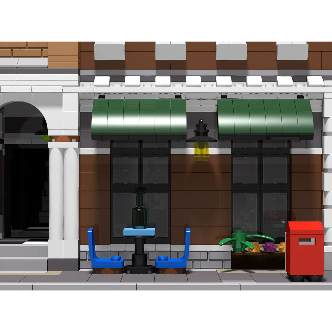 MOC - 118705 Modular Corner Pub - LesDiy - 