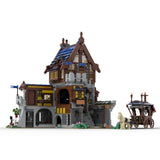 MOC - 118869 Medieval Castle Fortress Model Building Blocks - LesDiy - 