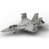 MOC - 119063 Boeing F/A - 18E SUPER HORNET | 1:35 Scale Building Blocks - LesDiy - 