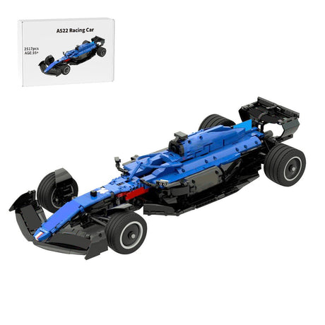 MOC - 119167 Alpine F1 A522 1:8 Scale - LesDiy - 