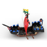 MOC - 119470 Sea Dragon Medieval Battleship Building Blocks - LesDiy - Building Blocks