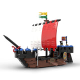 MOC - 119470 Sea Dragon Medieval Battleship Building Blocks - LesDiy - Building Blocks
