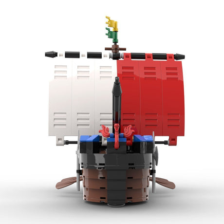 MOC - 119470 Sea Dragon Medieval Battleship Building Blocks - LesDiy - Building Blocks