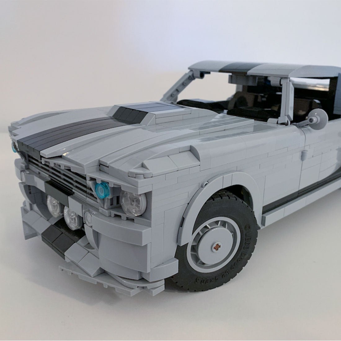 MOC - 121991 Ford Mustang Shelby GT - 500 1967 Eleanor - LesDiy - 