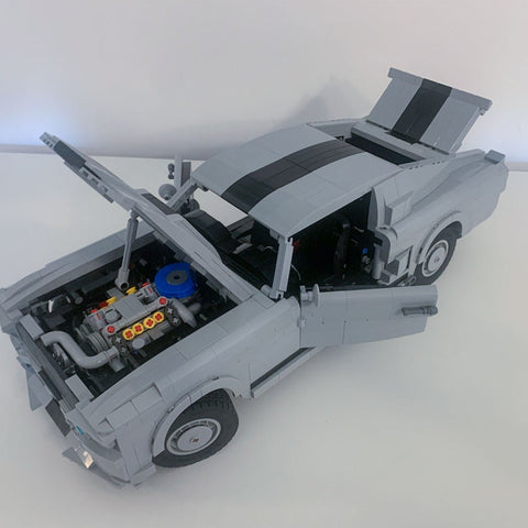 MOC - 121991 Ford Mustang Shelby GT - 500 1967 Eleanor - LesDiy - 