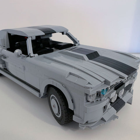 MOC - 121991 Ford Mustang Shelby GT - 500 1967 Eleanor - LesDiy - 