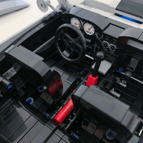 MOC - 121991 Ford Mustang Shelby GT - 500 1967 Eleanor - LesDiy - 